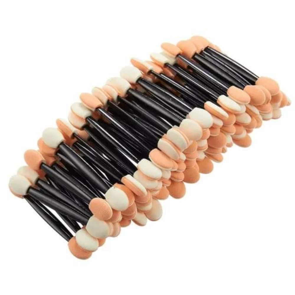 (1) PACK OF 100 DOUBLE HEAD MAKEUP SPONGES